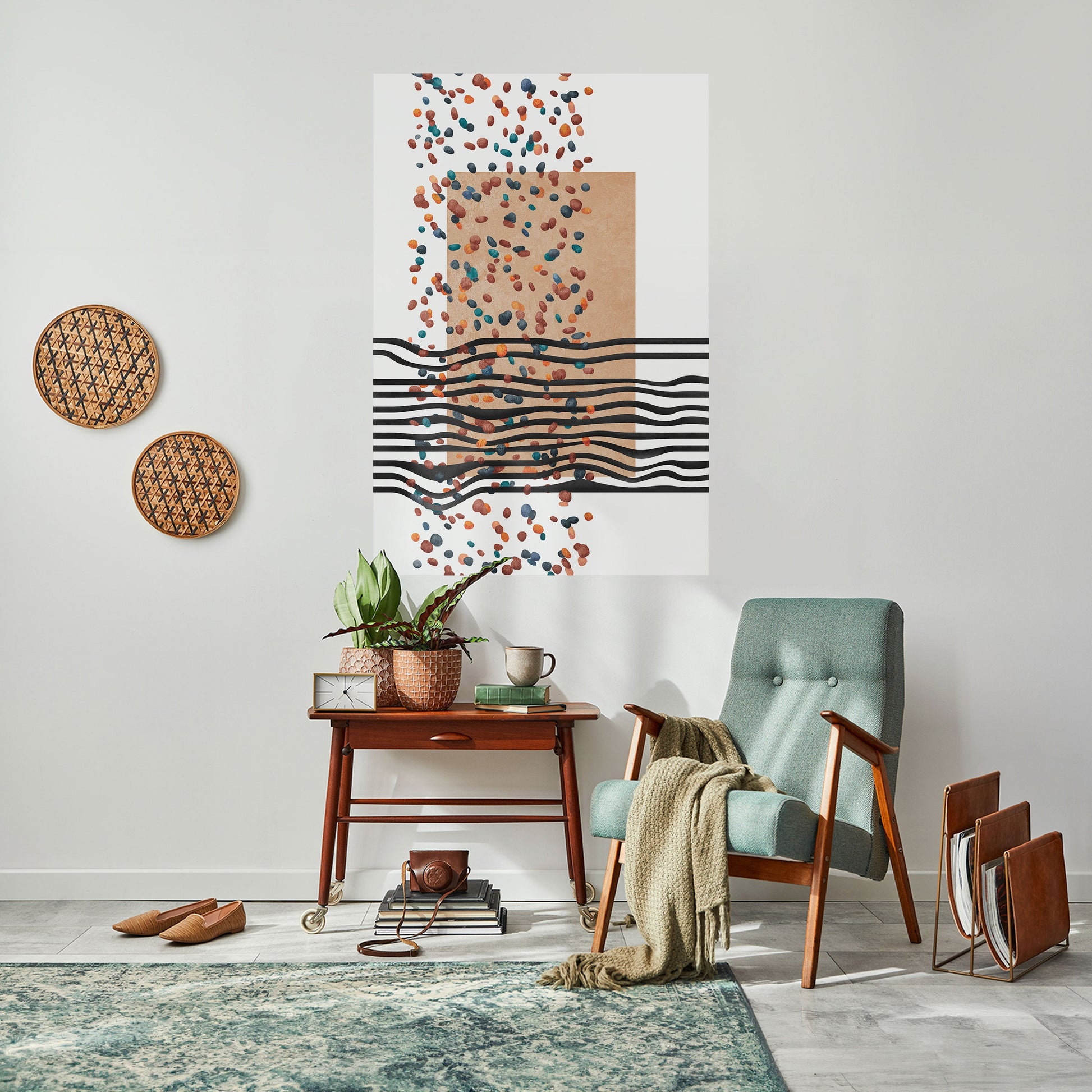 Affiche verticale autocollante « PLUIE IMAGINAIRE »