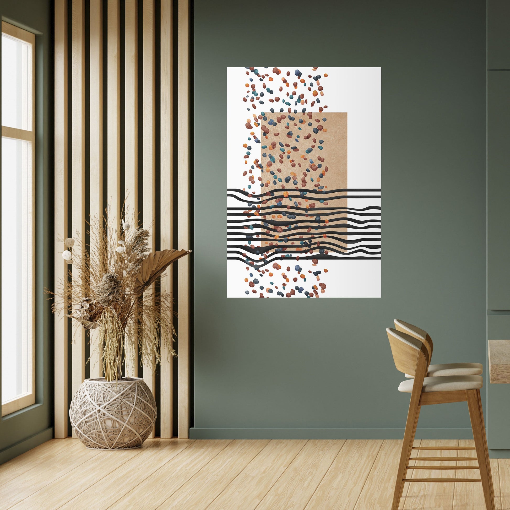 Affiche verticale autocollante « PLUIE IMAGINAIRE »