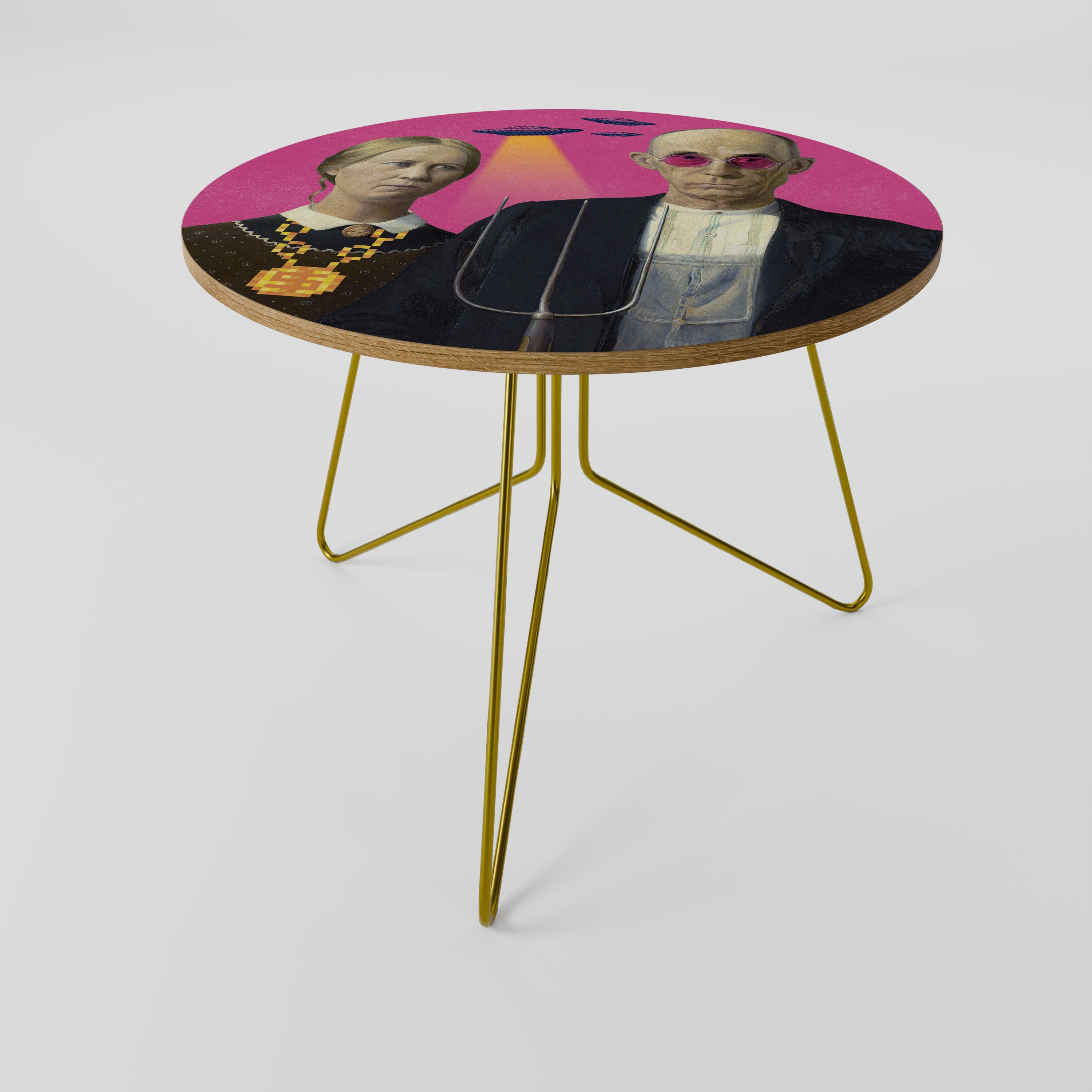 Table basse AMERICAN GOTHIC ALIEN 69