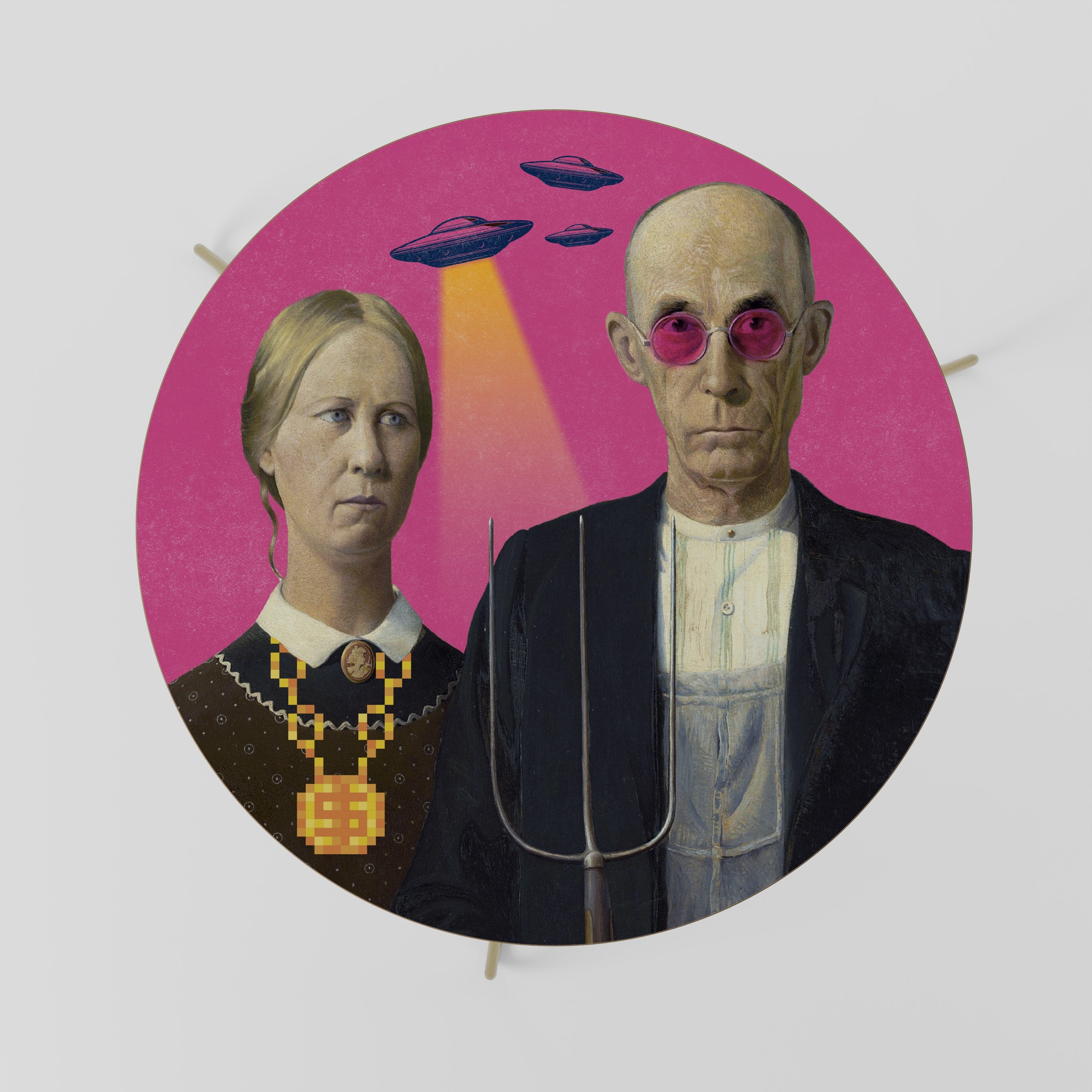 Table basse AMERICAN GOTHIC ALIEN 69