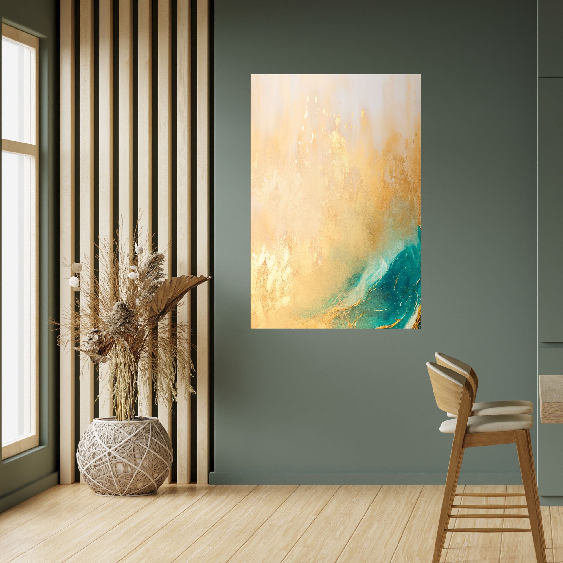 Affiche verticale autocollante AZURE DREAMS