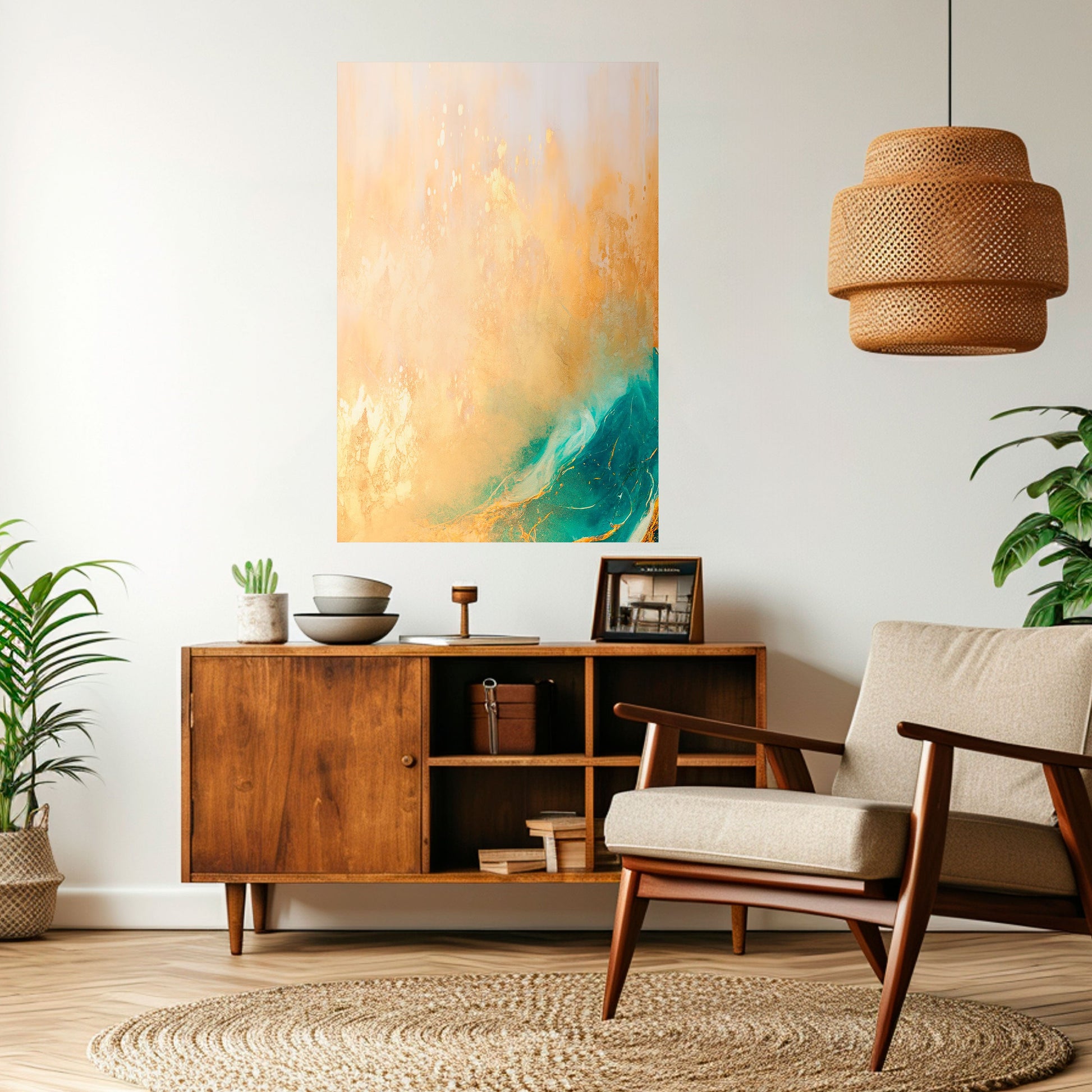 Affiche verticale autocollante AZURE DREAMS