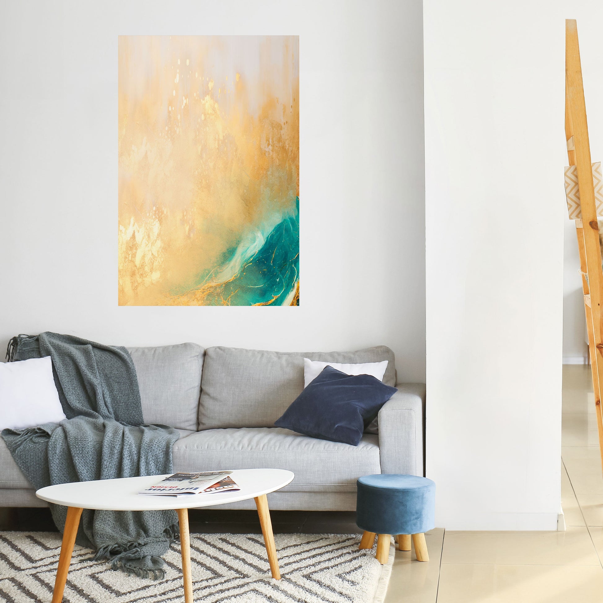 Affiche verticale autocollante AZURE DREAMS
