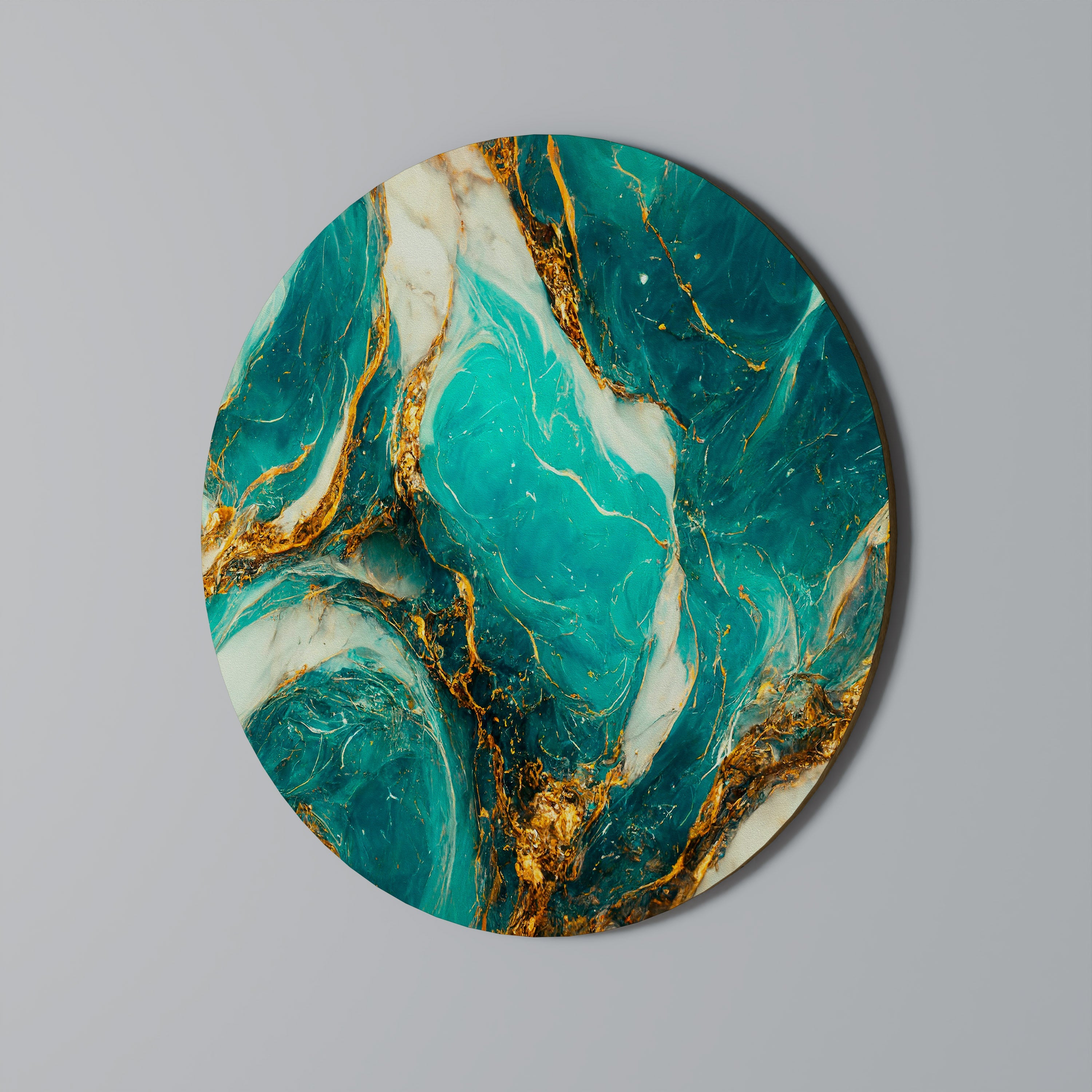 Décoration murale ronde GILDED WHISPERS