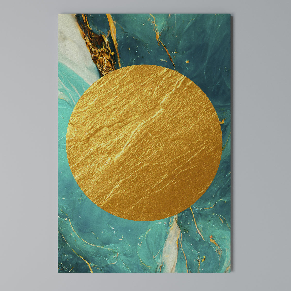 ETHEREAL AZURE Vertical Canvas Print