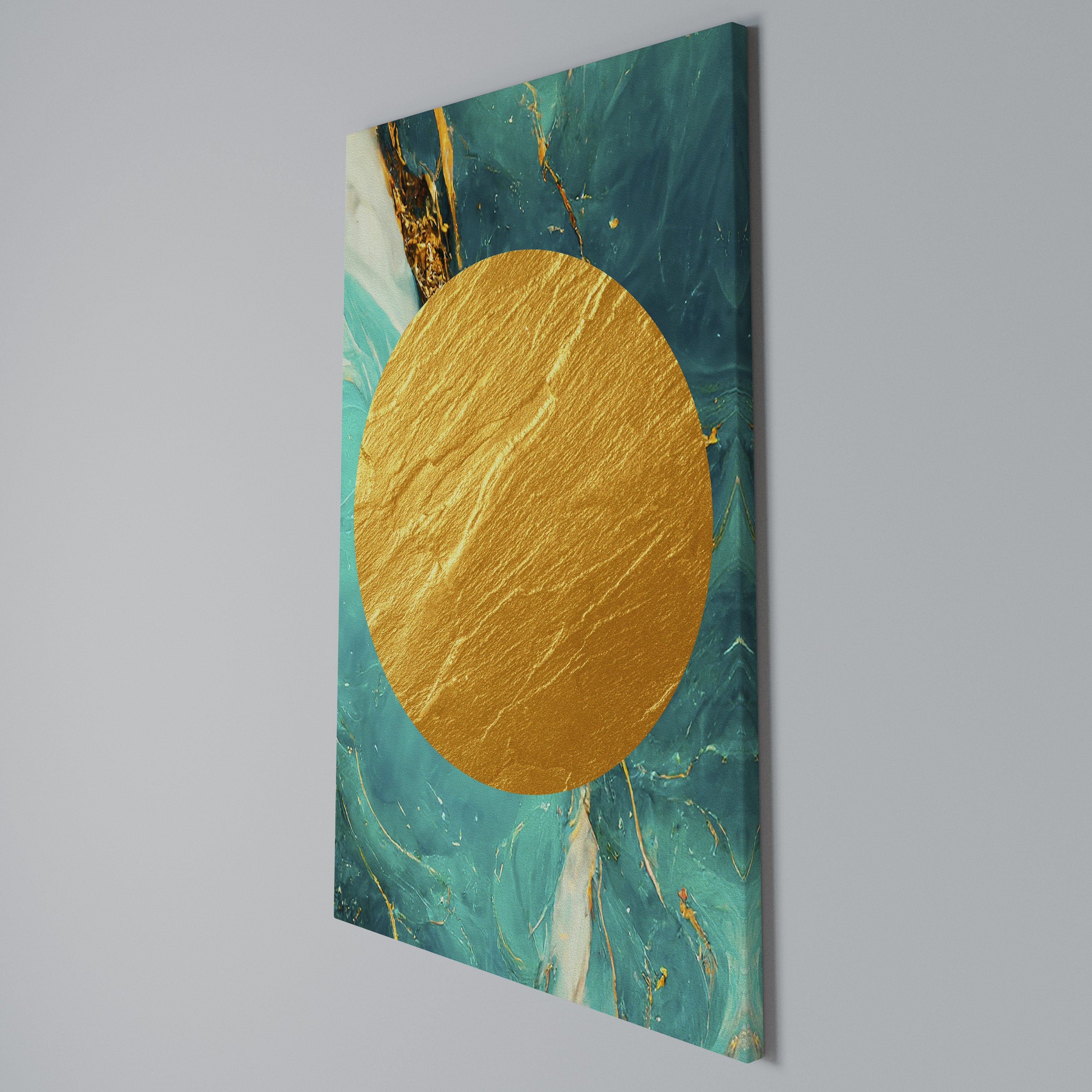 ETHEREAL AZURE Vertical Canvas Print
