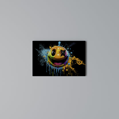 TRIPPY HAPPINESS Horizontal Canvas Print