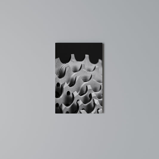 GEARSCAPE SYMPHONY Vertical Canvas Print