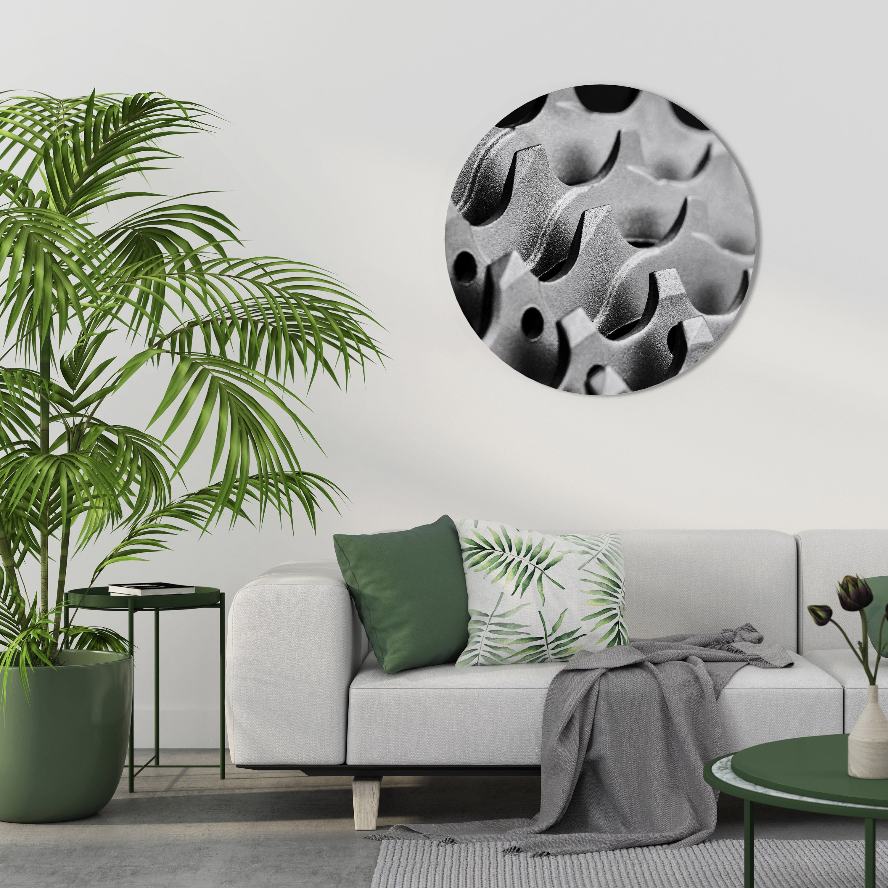 Décoration murale ronde GEARSCAPE SYMPHONY