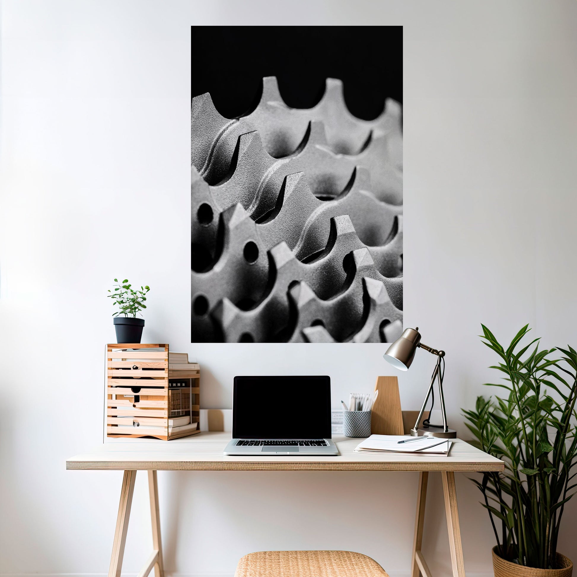 Affiche verticale autocollante GEARSCAPE SYMPHONY