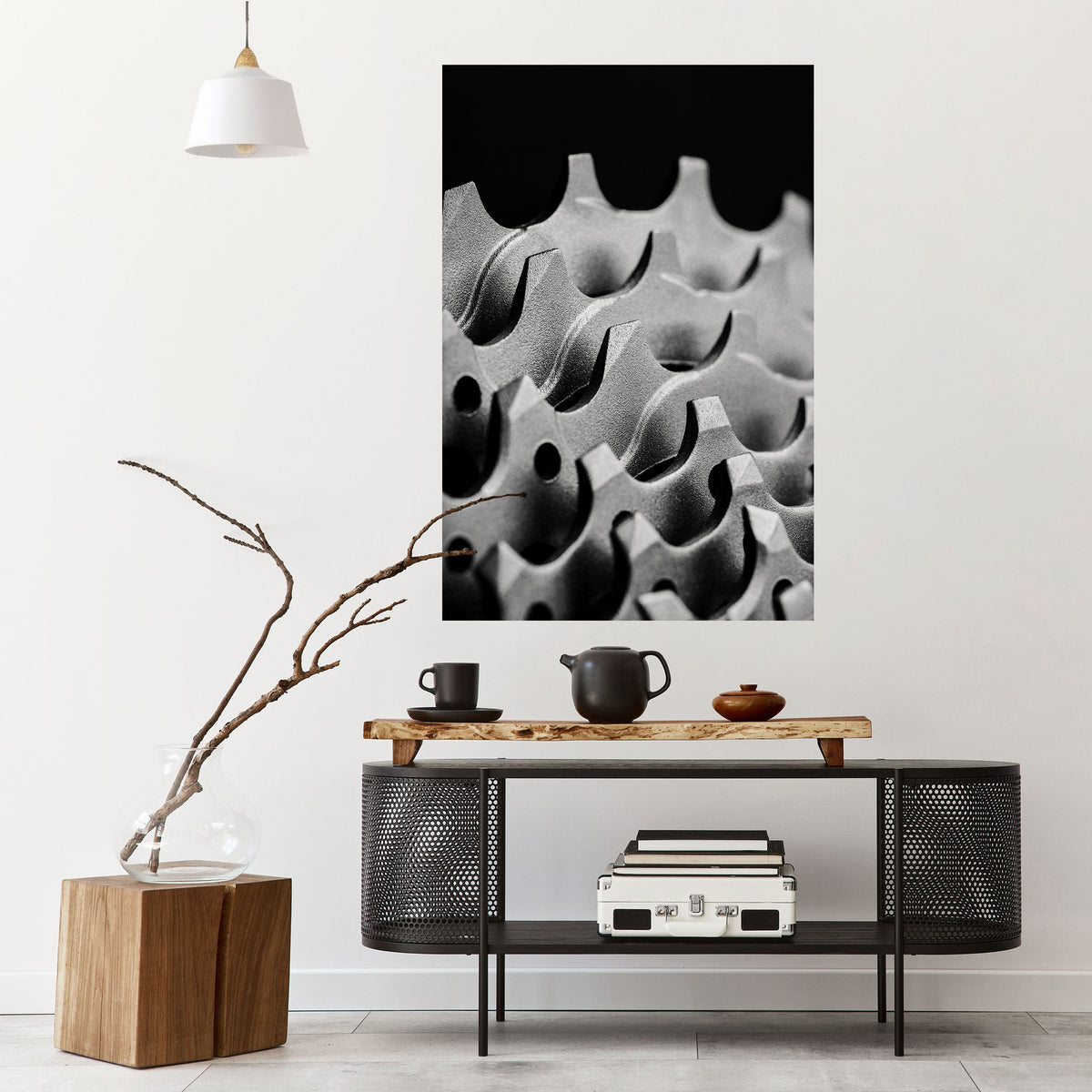 Affiche verticale autocollante GEARSCAPE SYMPHONY
