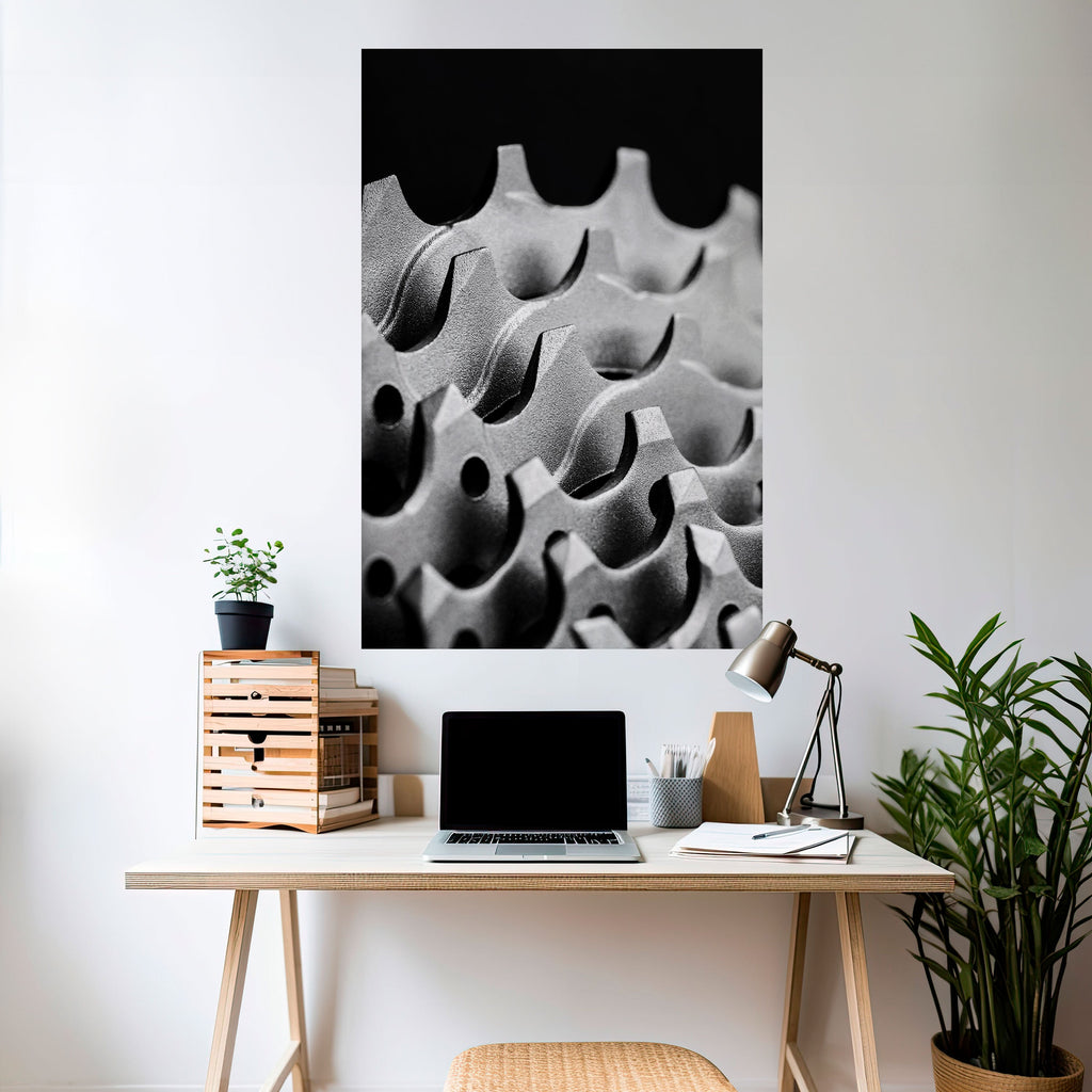 Affiche verticale autocollante GEARSCAPE SYMPHONY