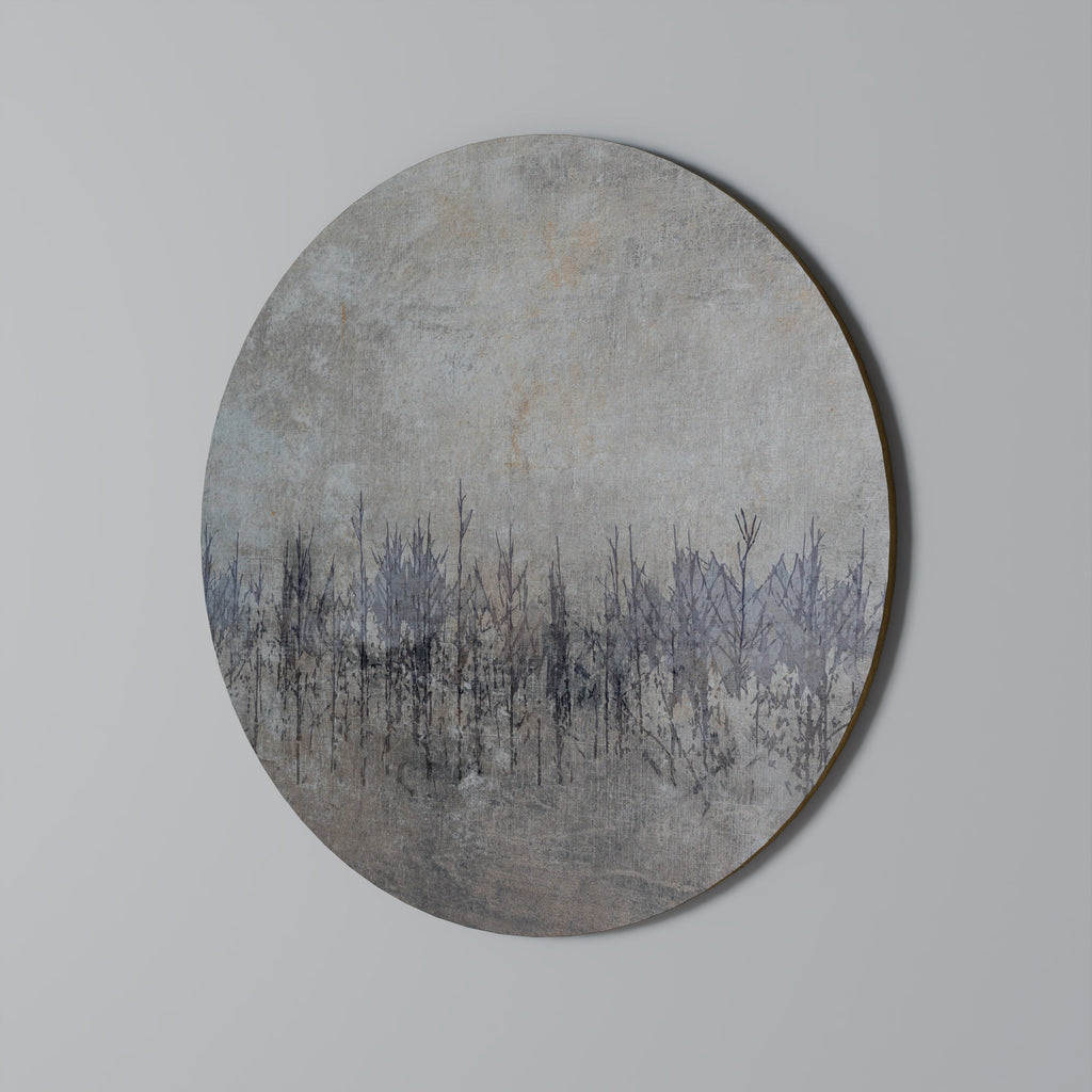 FANTÔMES DE LA NATURE Art mural rond