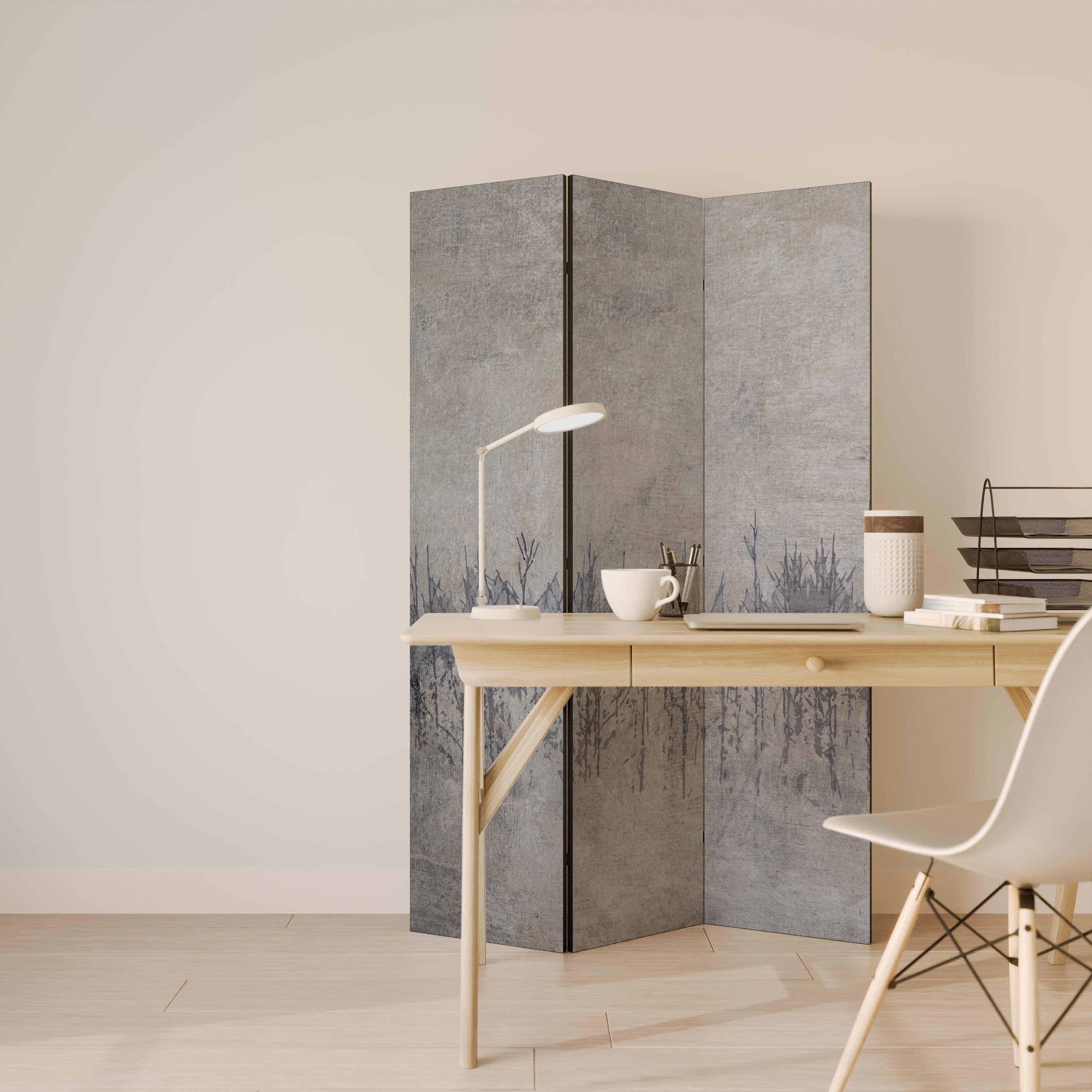 GHOSTS OF NATURE Decorative 3-Panel Room Divider