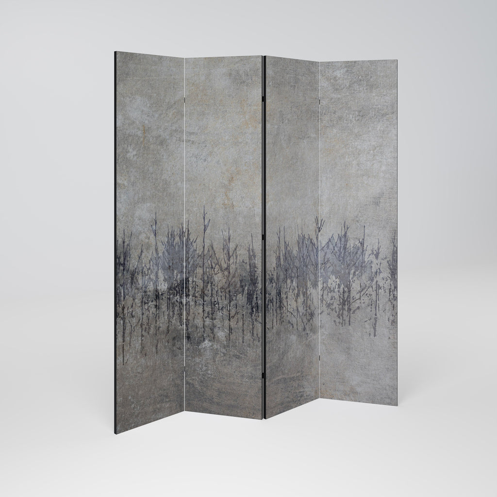 GHOSTS OF NATURE Decorative 4-Panel Room Divider