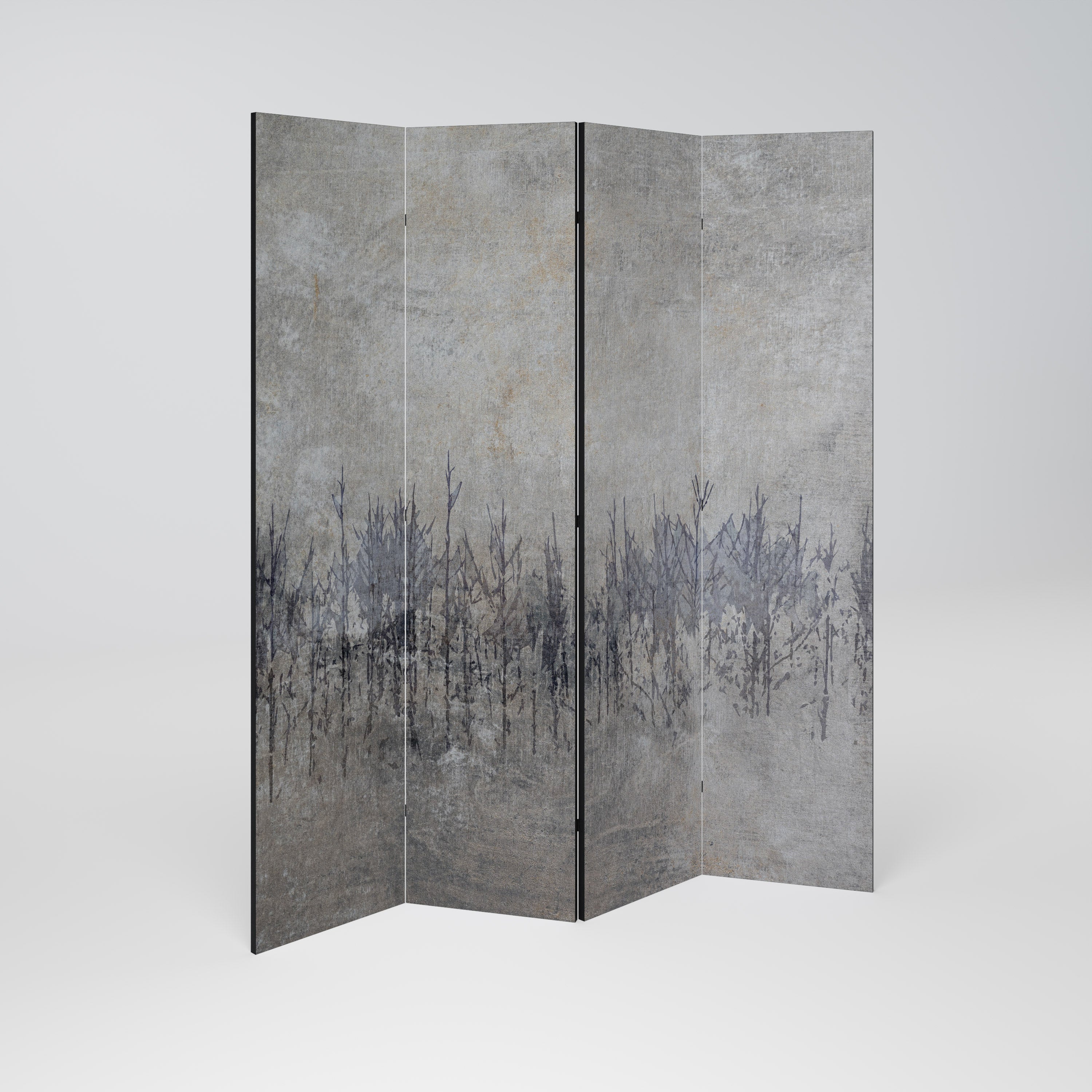 GHOSTS OF NATURE Decorative 4-Panel Room Divider