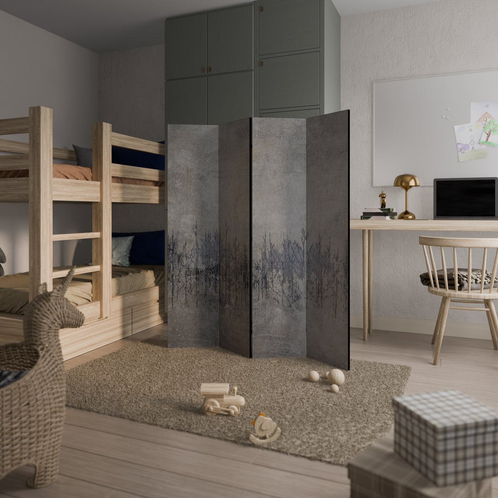 GHOSTS OF NATURE Decorative 4-Panel Room Divider