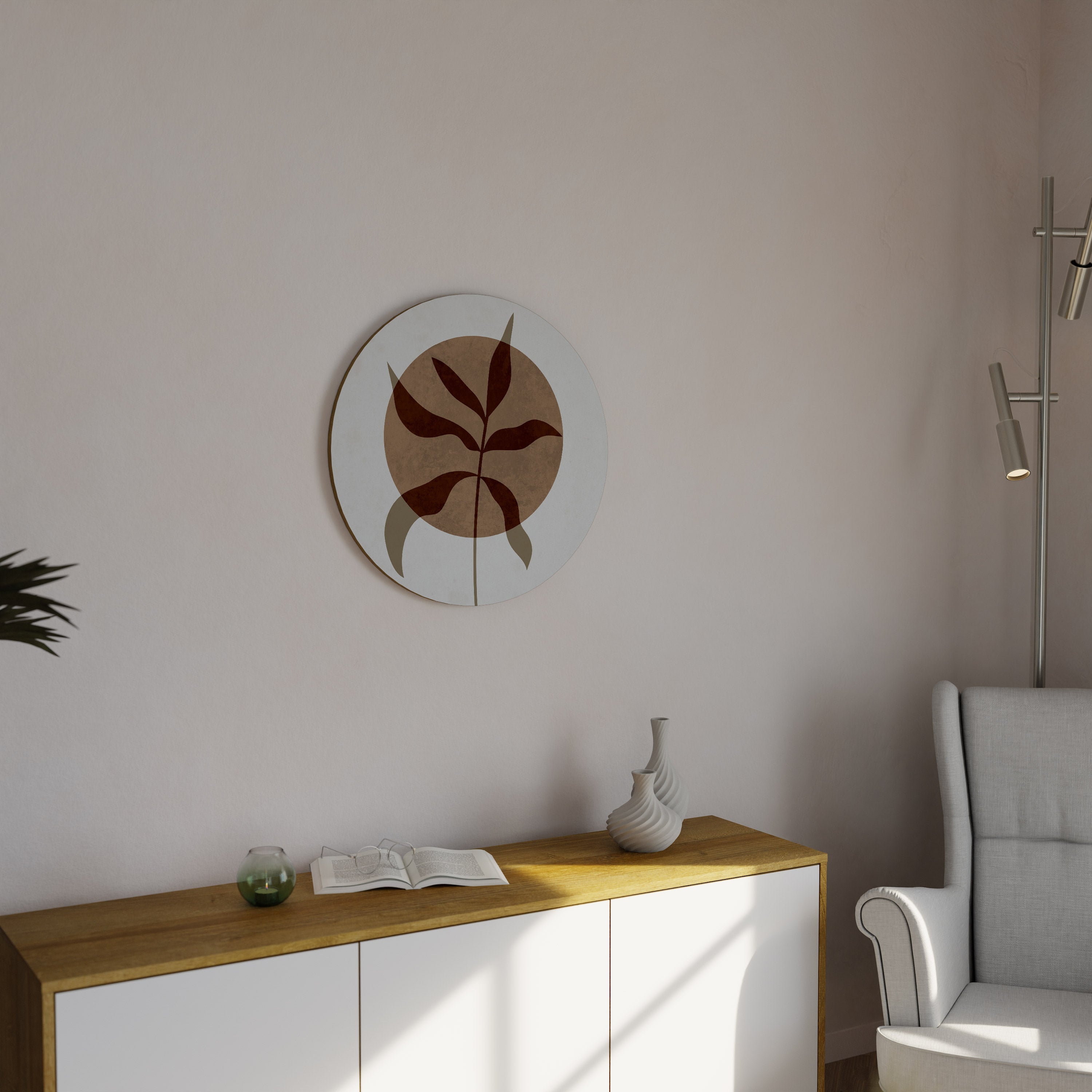 Décoration murale ronde WONDER WINDSCAPE