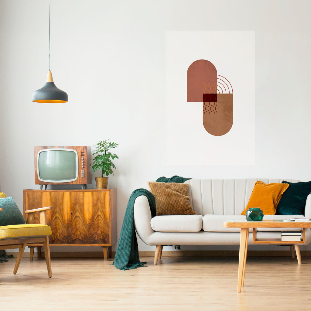 Affiche verticale autocollante ECHOING DUET