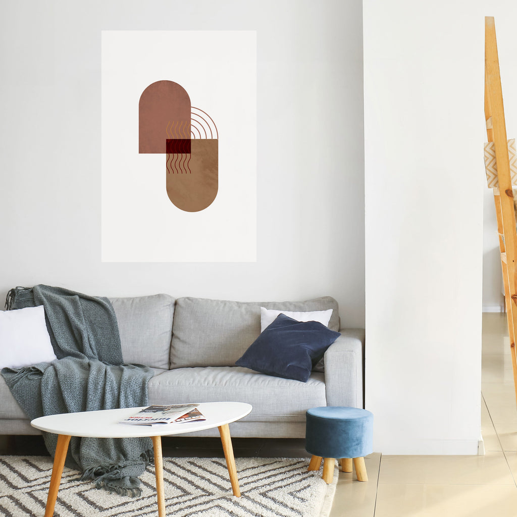 Affiche verticale autocollante ECHOING DUET