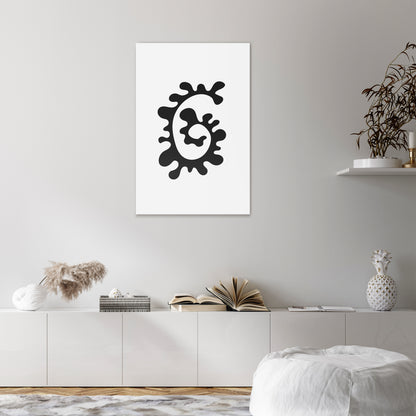 THE BLEND OF YESTERDAY Vertical Canvas Print