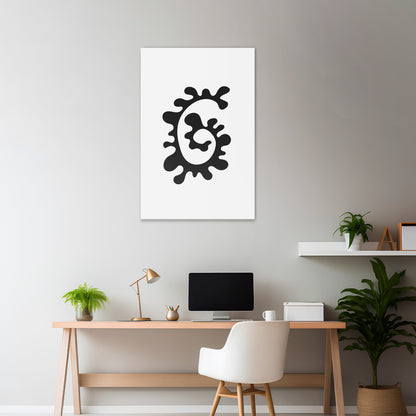 THE BLEND OF YESTERDAY Vertical Canvas Print
