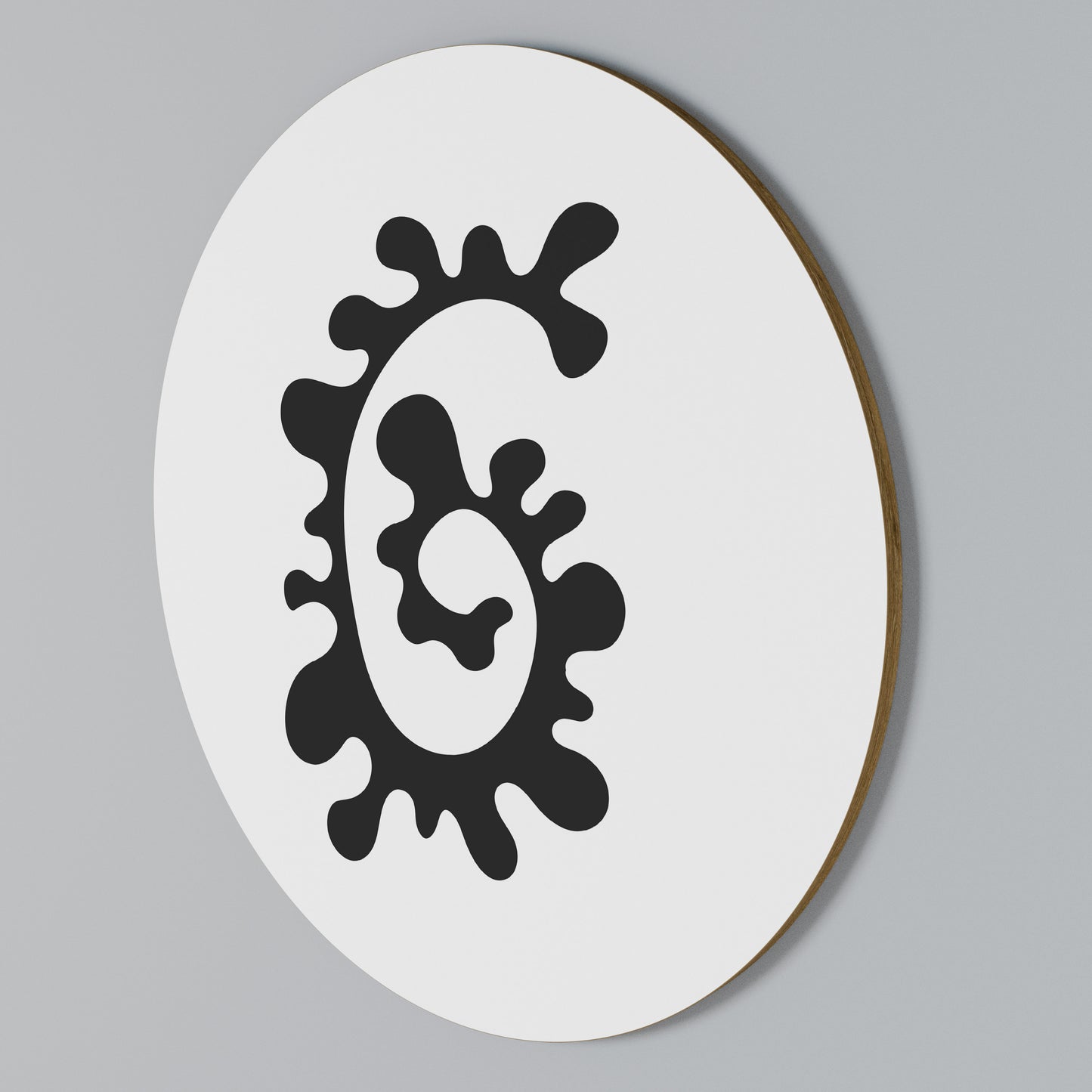THE BLEND OF YESTERDAY Round Wall Art