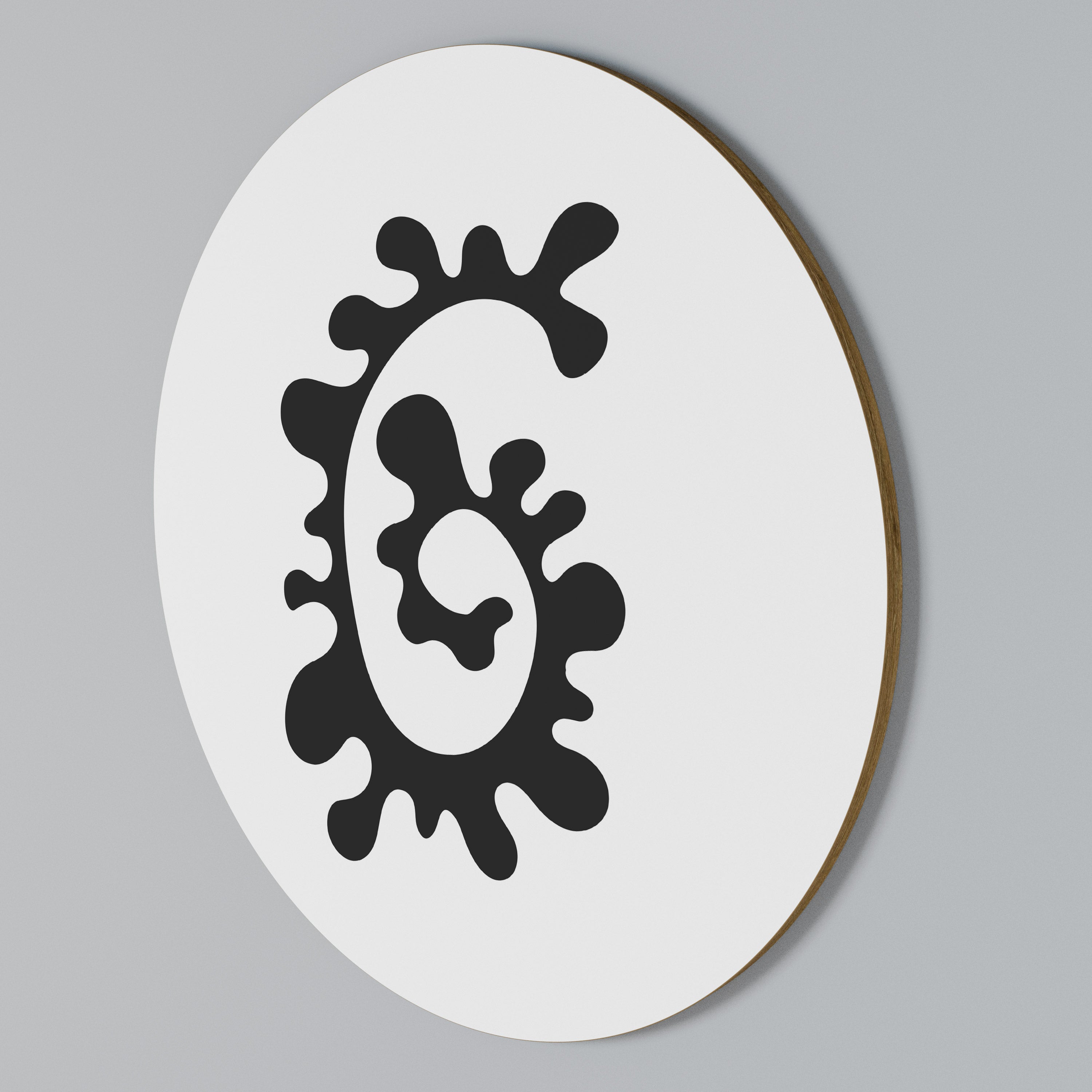 THE BLEND OF YESTERDAY Round Wall Art