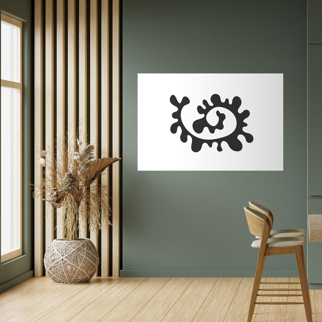 Affiche horizontale autocollante LE MÉLANGE D'HIER