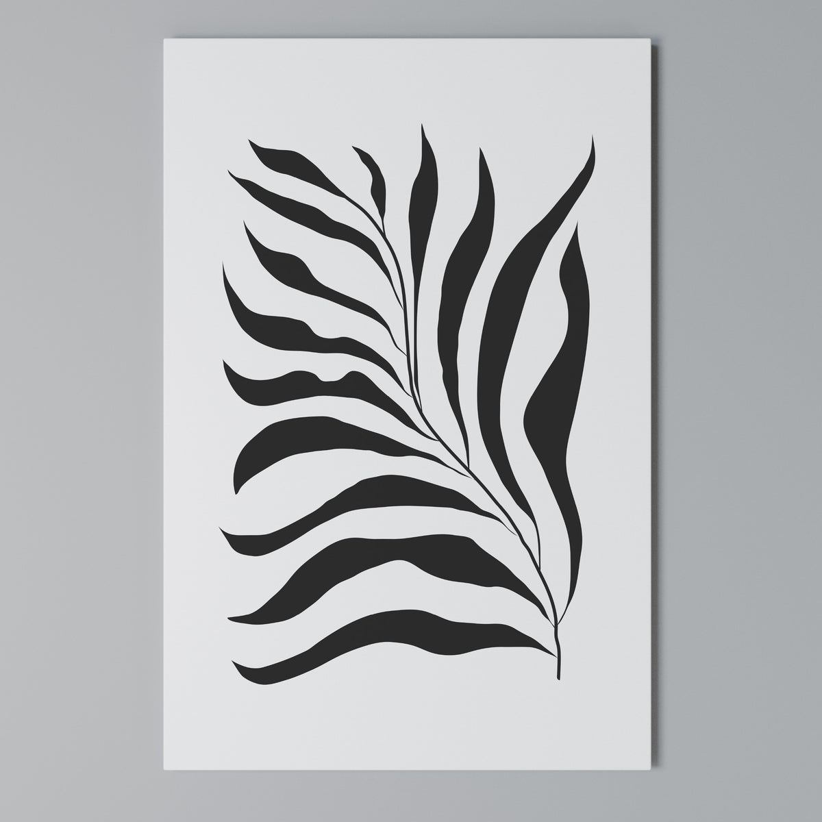 SHADOW PLANT Vertical Canvas Print