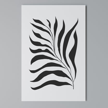 SHADOW PLANT Vertical Canvas Print