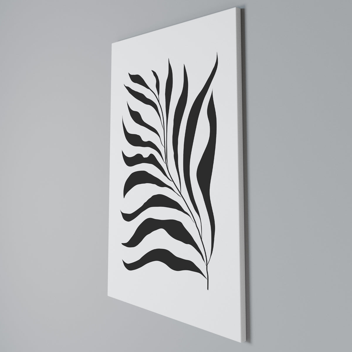 SHADOW PLANT Vertical Canvas Print