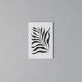 SHADOW PLANT Vertical Canvas Print