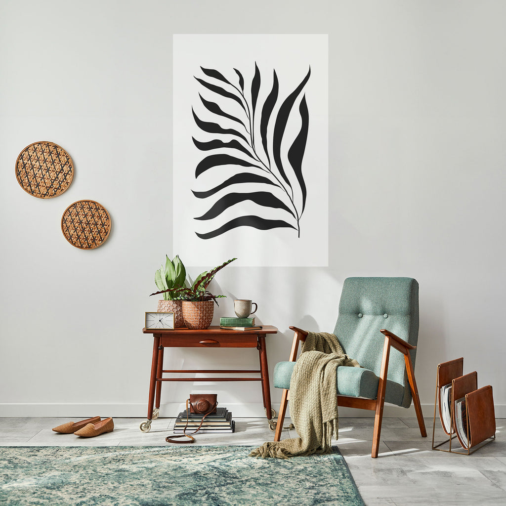 Affiche verticale autocollante « SHADOW PLANT »