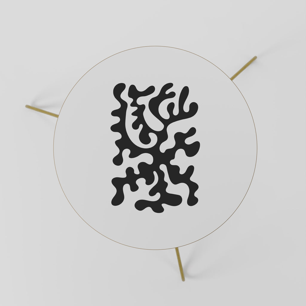 CHARCOAL CASCADE Coffee Table 60