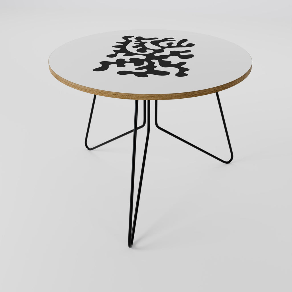 Table basse CASCADE CHARBON 69