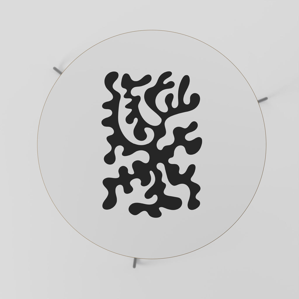 Table basse CASCADE CHARBON 69