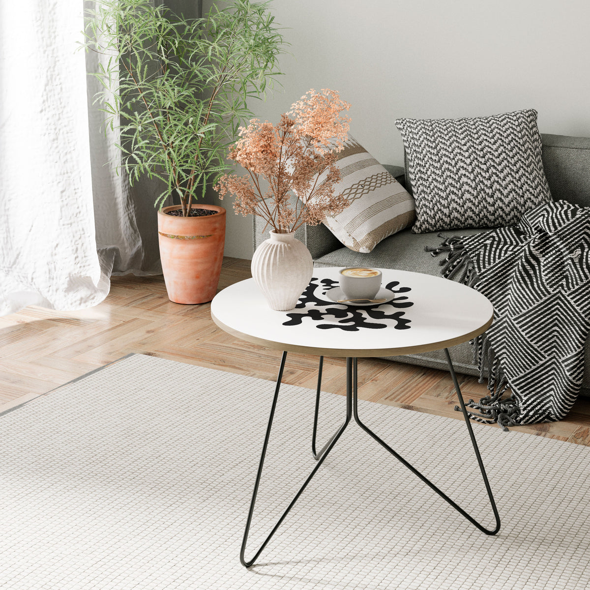 CHARCOAL CASCADE Coffee Table