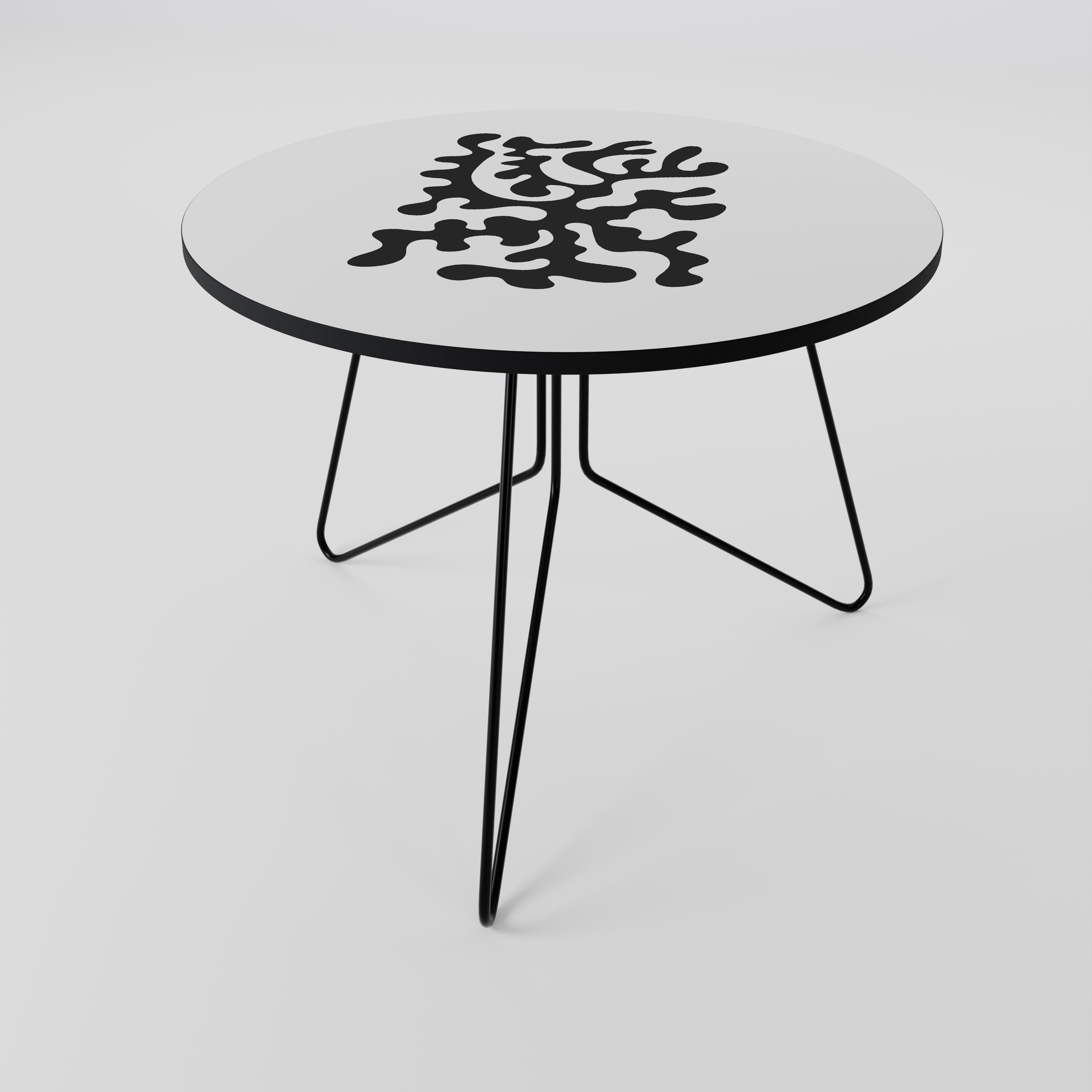 Table basse CASCADE CHARBON 69