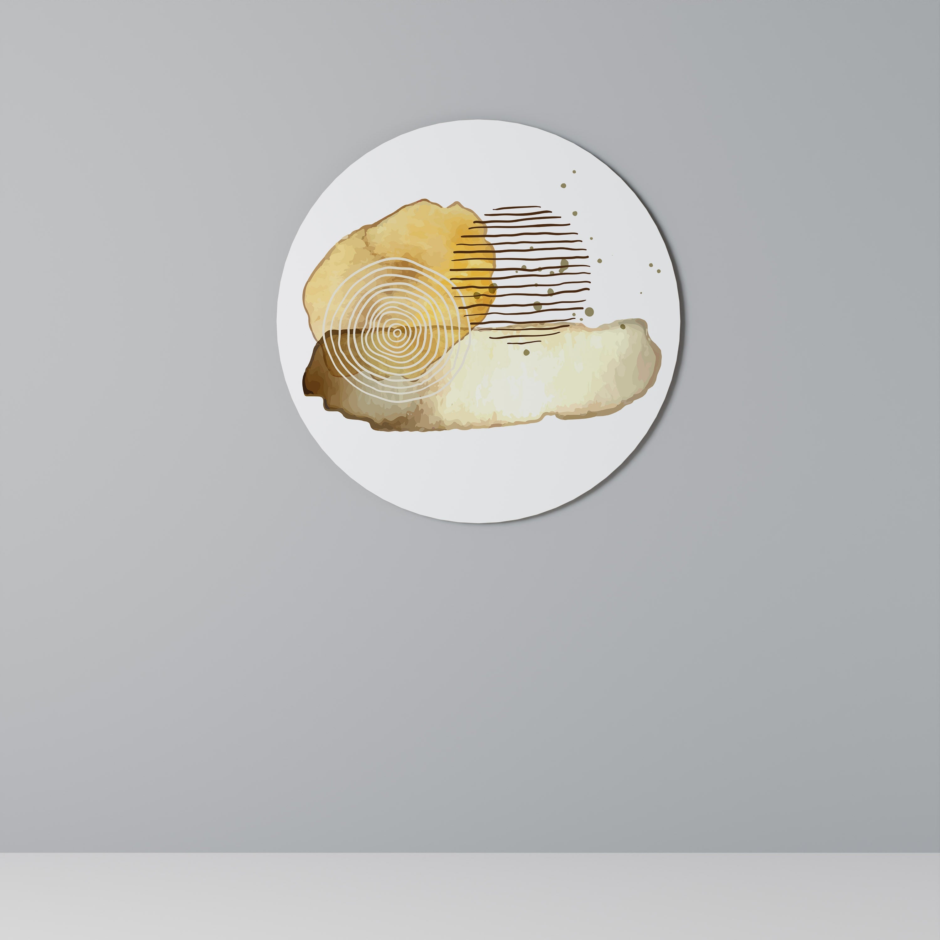 Décoration murale ronde TONS TRANSCENDANTS