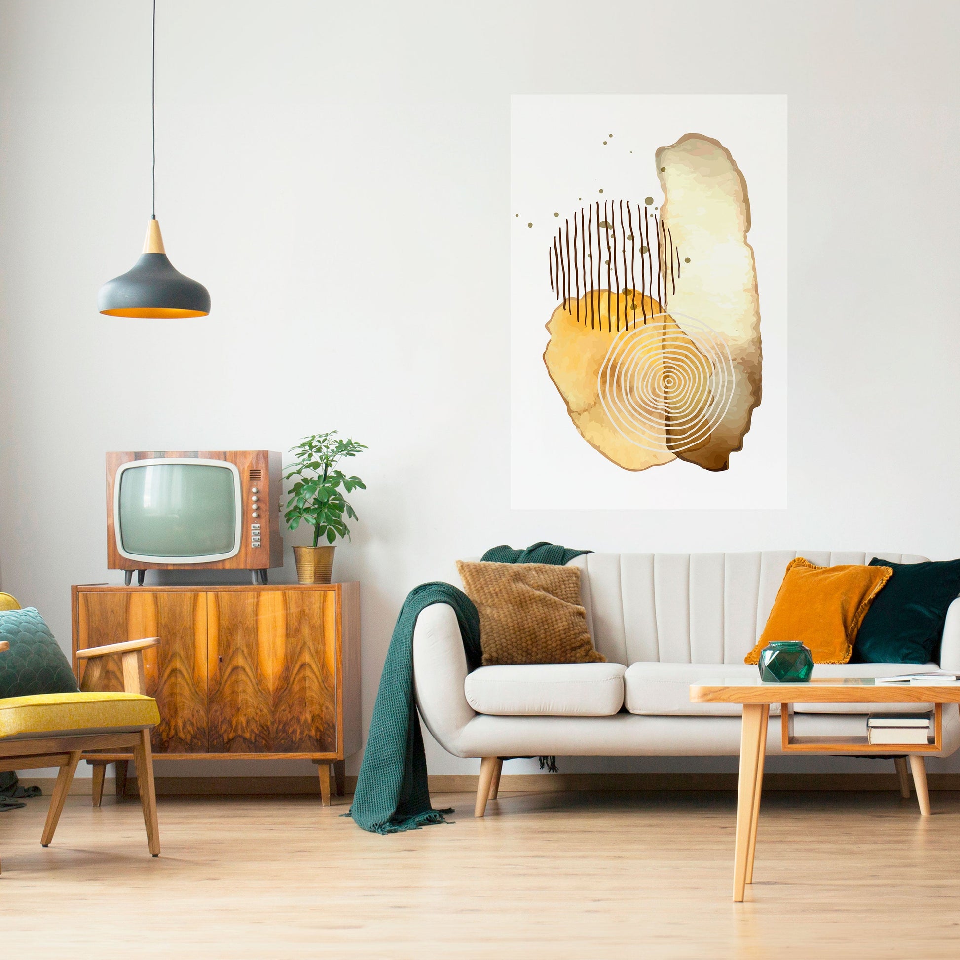 Affiche verticale autocollante « TONS TRANSCENDANTS »