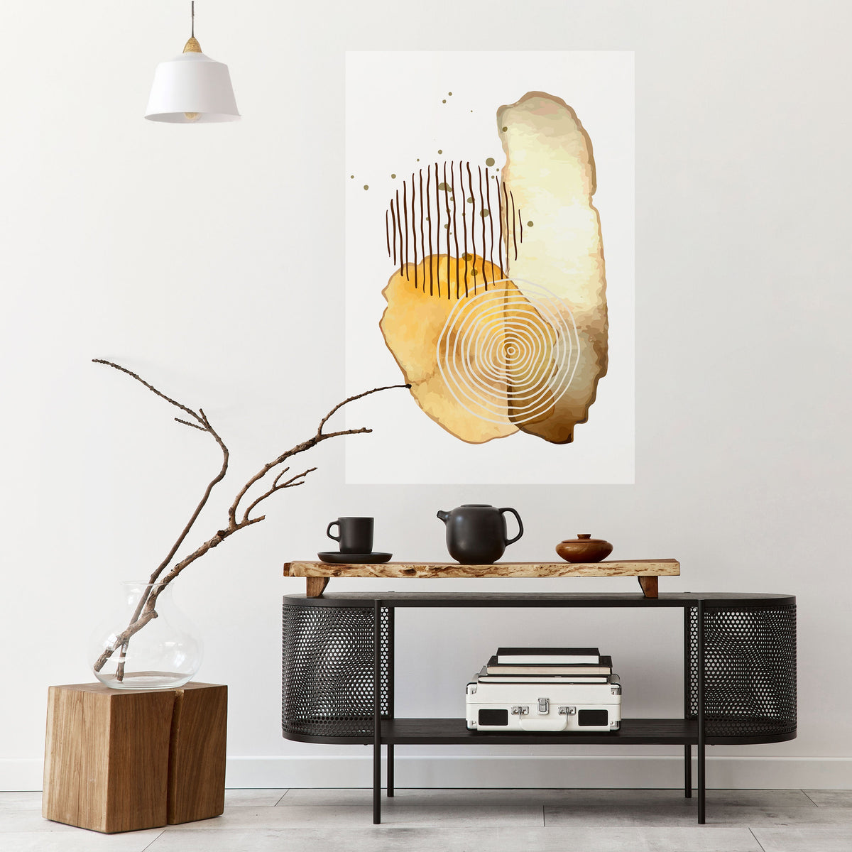 Affiche verticale autocollante « TONS TRANSCENDANTS »