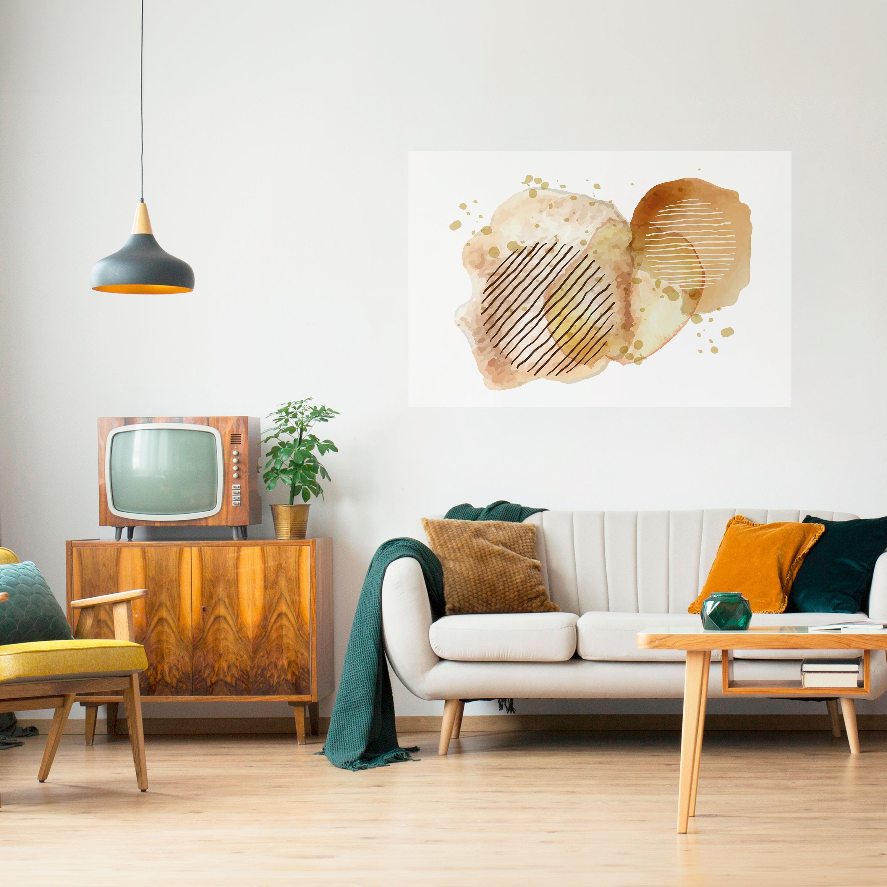 Affiche horizontale autocollante « HARMONIE TRANSCENDANTALE »