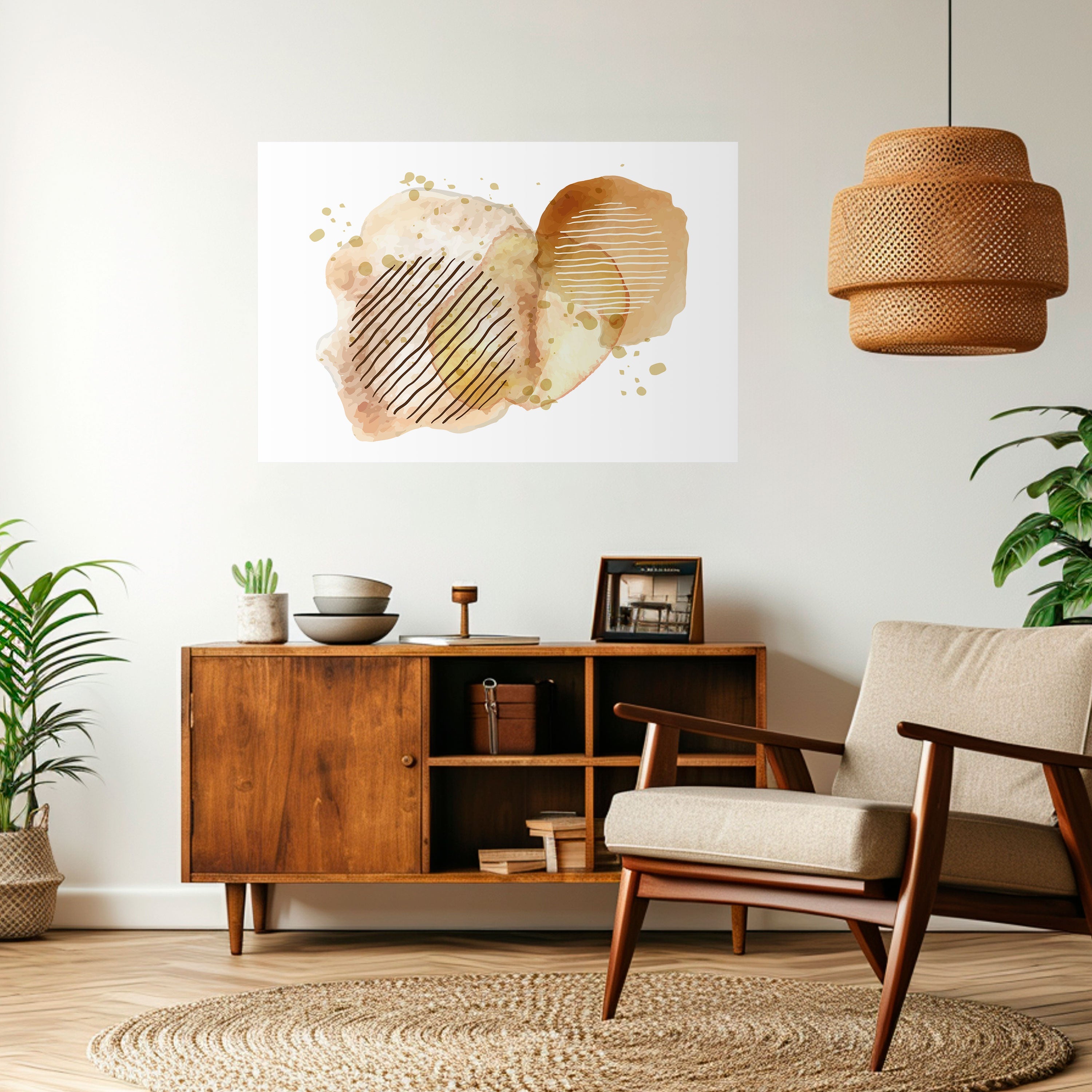 Affiche horizontale autocollante « HARMONIE TRANSCENDANTALE »