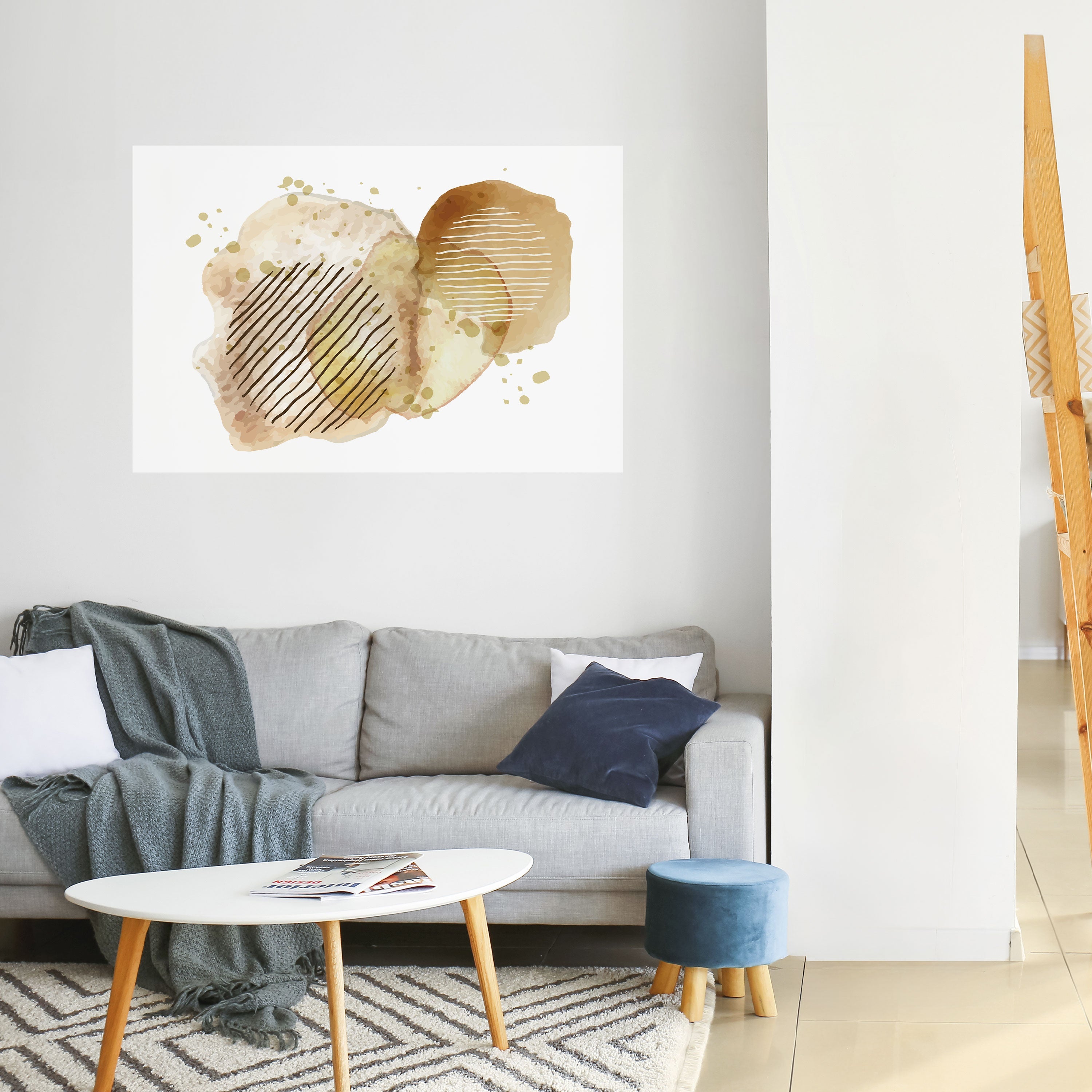 Affiche horizontale autocollante « HARMONIE TRANSCENDANTALE »