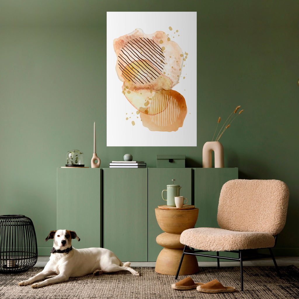 Affiche verticale autocollante « HARMONIE TRANSCENDANTALE »