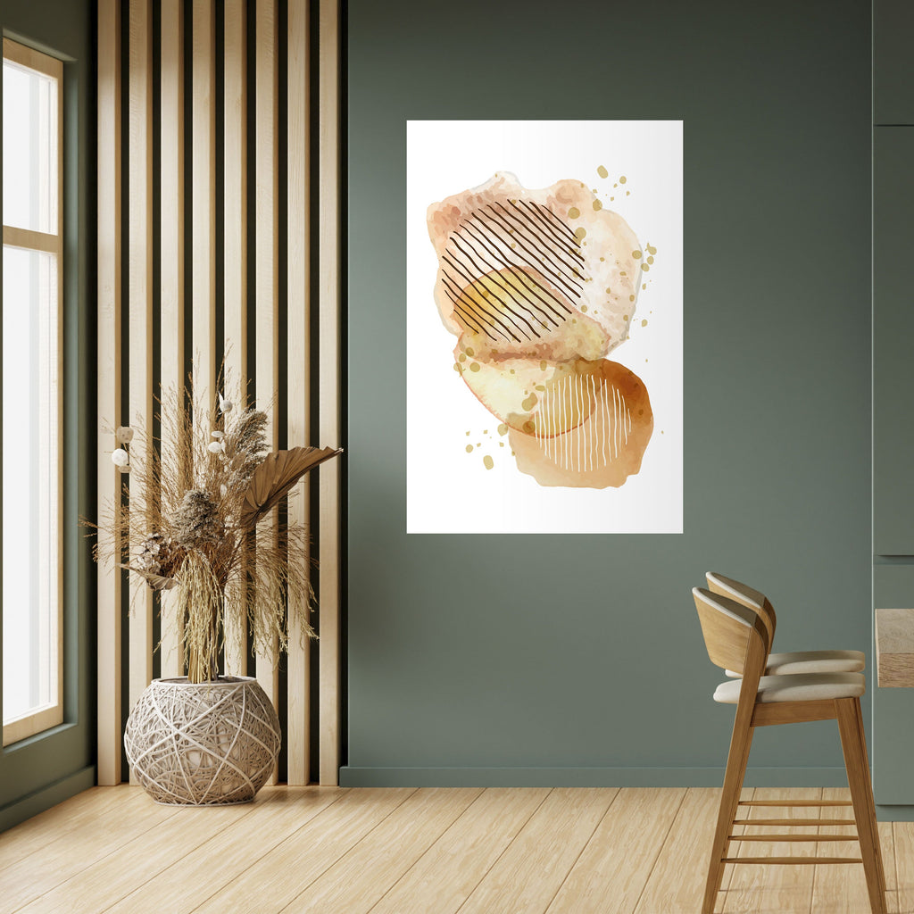 Affiche verticale autocollante « HARMONIE TRANSCENDANTALE »