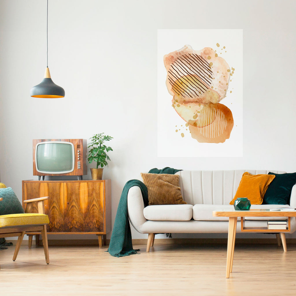 Affiche verticale autocollante « HARMONIE TRANSCENDANTALE »