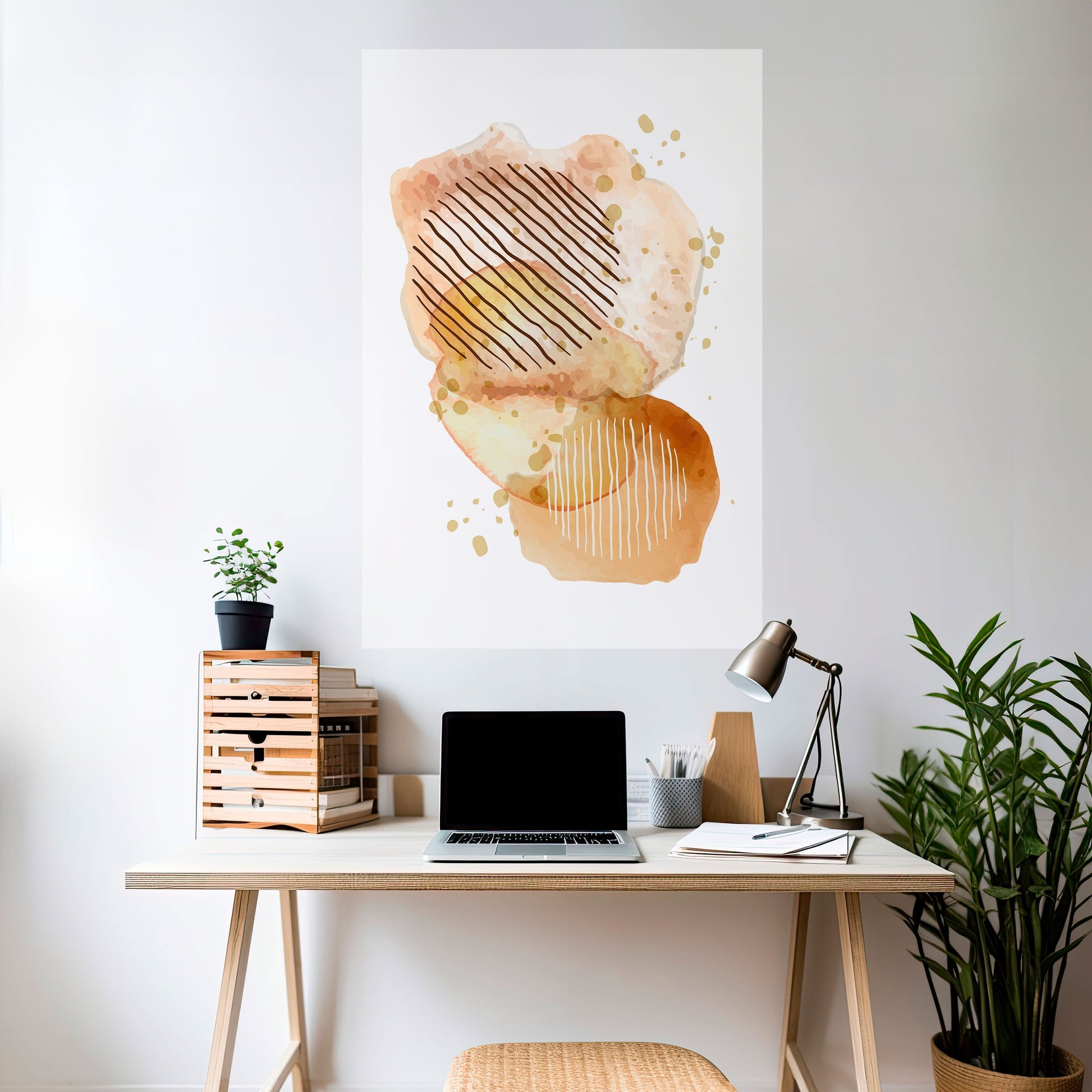 Affiche verticale autocollante « HARMONIE TRANSCENDANTALE »