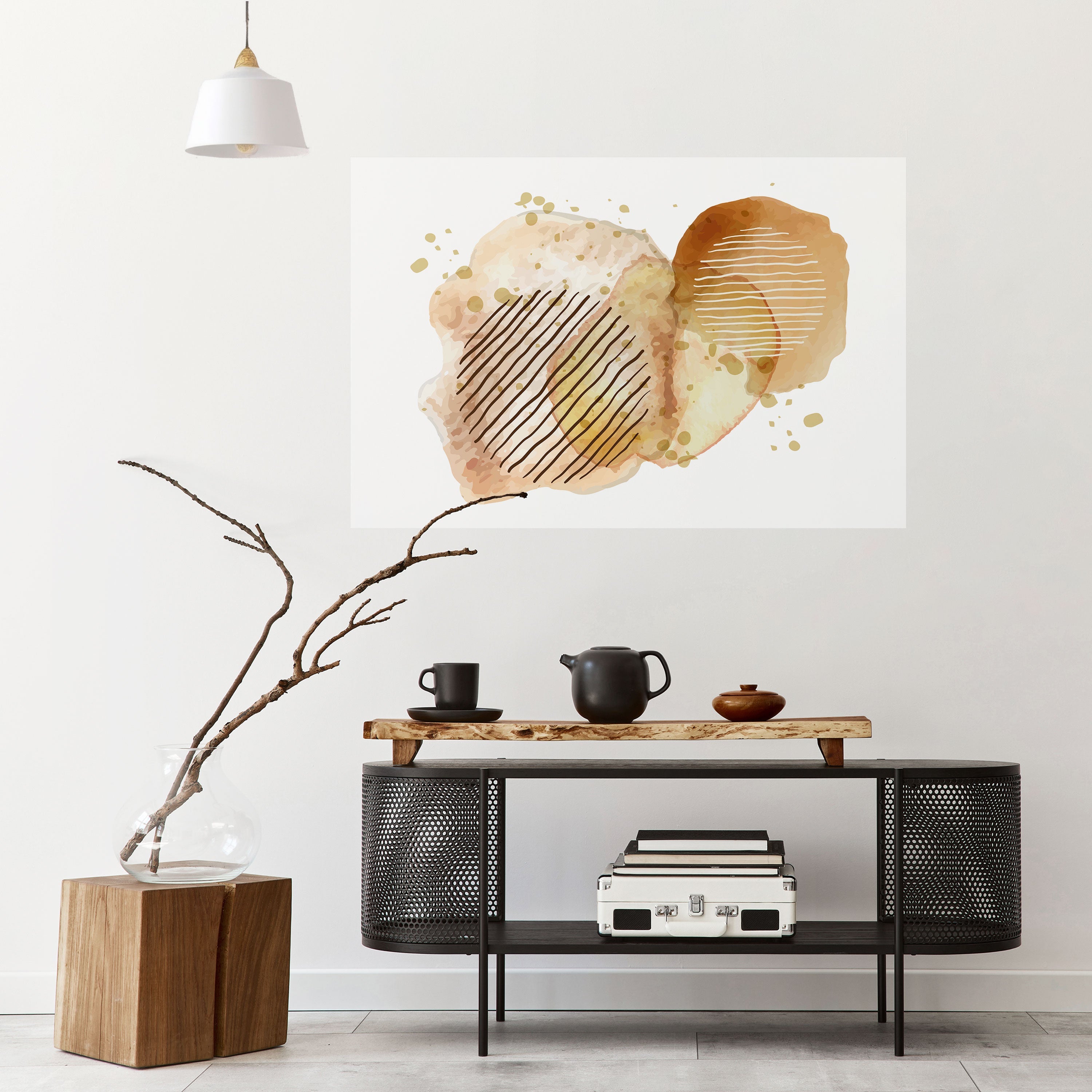 Affiche horizontale autocollante « HARMONIE TRANSCENDANTALE »